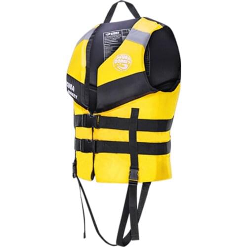 Life Jacket Vest Life-Saving Clothes Buoyancy Motorboat Fishing Safety Surfing Anti-Collision Cloth Water Sports Swim Vest