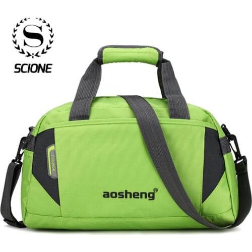Scione Women Sports Crossbody Bags Men Travel Suitcase Fashion Casual Fitness Luggage Handbag New Leisure Outdoor Shoulder Bag