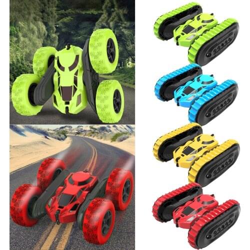 RC Car Stunt Car, 4WD Crawler Rotating Tumbling 2.4GHz Rock Crawler Tank 1/28