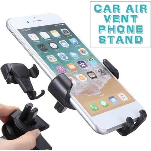 Universal Car Air Vent Mount Holders Multifunctional Navigation Support Frame Bracket Mobile Phone Holder Gravity Stand