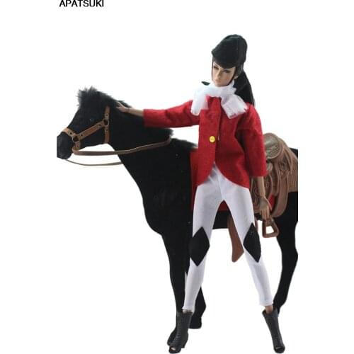 1set Fashion Doll Clothes For Barbie Doll Cosplay Costume Coat Pants 1/6 Doll Accessories For Barbie Doll Clothes Outfits Toy