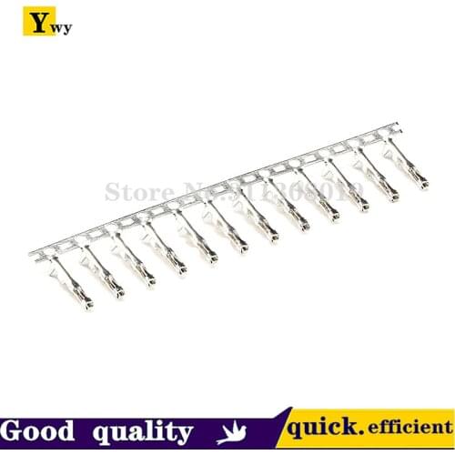100 pcs) 2.54MM DuPont female reed cold pressing head cold pressing terminal crimping terminal crimping head copper
