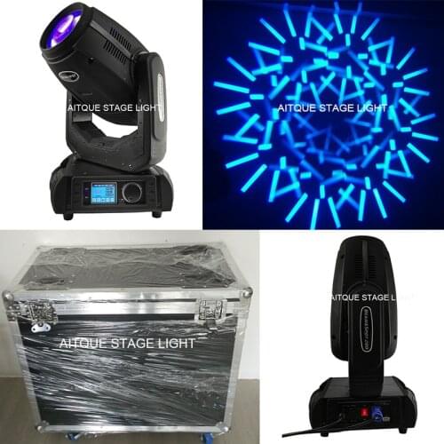 2lights+flycase)Professional lighting robe pointe copy r10 280w beam spot wash 3 in 1 dmx 280 spot moving head light