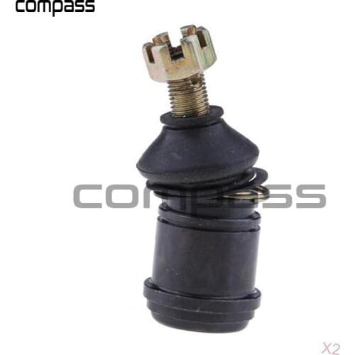 2 Pcs 12mm Round Ball Joint / Tie Rod End For 150cc 250cc Quad Dirt Bike ATV Go Kart Buggy Accessories