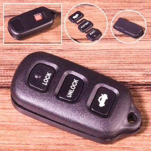 3+1 Buttons Replacement Remote Key Shell Fob Keyless Car Case Fit For Toyota Highlander 4Runner Camry Corolla Prius RAV4 Lexus