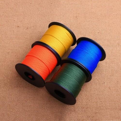 34yards/roll 2mm DIY Multipurpose Nylon Rope Hand Braided Bracelet Chinese Knot Jewelry Pendant Rope Hand Crafts