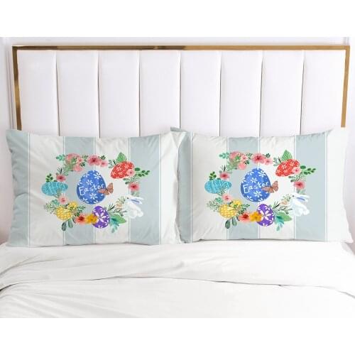 3D HD 1pc Pillow cover 50x75 50x70 50x80 Pillow case Bedding Pillowcase Pillowcover decorative for home Eastey round
