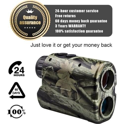 BIJIA Laser Rangefinder Hunting 600m 6X Telescope Distance Meter Golf Digital Monocular Range Finder Angle Measuring Tool