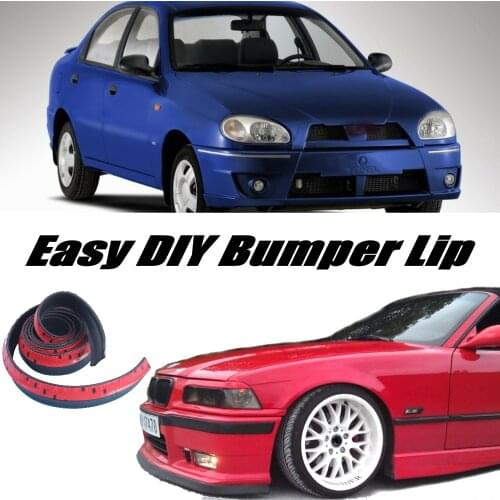 NOVOVISU For Chevrolet Lanos Bumper Lip Deflector Front Skirt / Spoiler For Car Tuning / Body Kit / Strip Refit