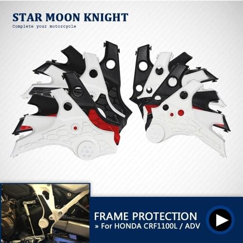 For Honda CRF1100L Africa Twin CRF 1100 L Adventure Sport Motorcycle Bumper Side Frame Panel Guard Protector Cover Protection