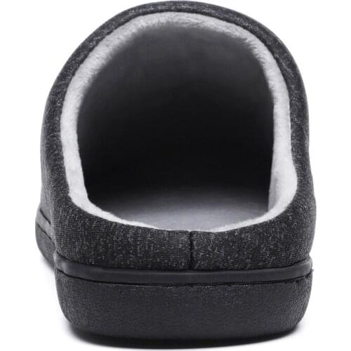 Indoor home slippers for men and comfortable cotton slippers for women zapatos de mujer