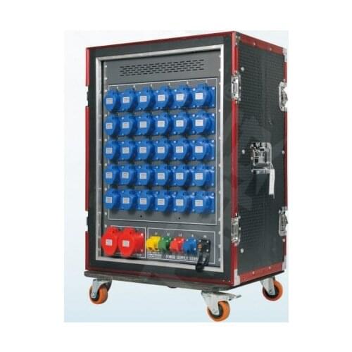 Rental screen power generator 132KW 126KW 84KW movable light flight case