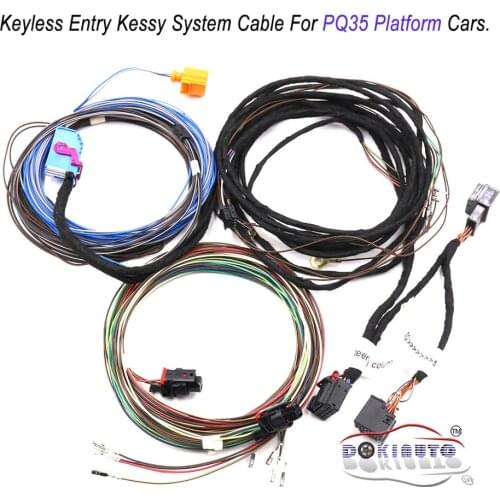 For VW Golf 6 Jetta MK6 PQ35 Keyless Entry Kessy system cable Start stop System harness Wire Cable