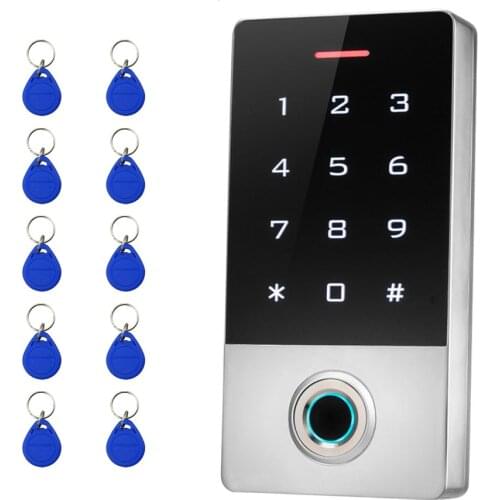 Fingerprint Access Control Waterproof IP66 outside an-hit 300pcs Finger /10000 card user can as WG26 reader ouput