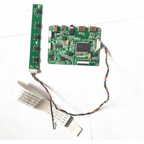 LP140WF6-SPC1/SPC2/SPF1 1920*1080 eDP-30Pin HDMI-Compatible 2mini WLED micro USB 5V notebook panel LCD controller board