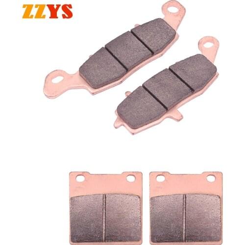 400CC Copper and Ceramic Motorcycle Front and Rear Brake Pads Set For Suzuki SV400N SV400 SV 400 N VK53A 1998-2004 SV400SV