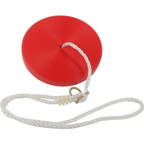 NHBR Climbing Rope Tree Swing with Disc Swings Seat Playground Outdoor Flying Swing for Kids Great for Playground Swing