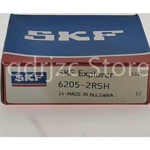 SKF deep groove ball bearing 6205-2RSH = 6205DDUCM = 6205-C-2HRS = 6205LLUCM 25mm X 52mm X 15mm