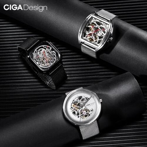CIGA DESIGN Watch Straps Stainless Steel Straps For Mechanical Wristwatch