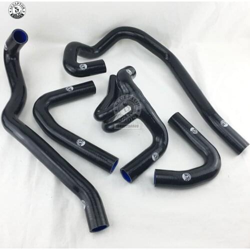 SILICONE RADIATOR HOSE FOR PEUGEOT 106 GT I / CITROEN SAXO VIS 16V (4PCS) red/blue/black