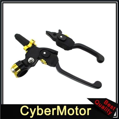 IGP Profile Pro Folding Clutch Brake Lever For Pit Dirt Bike Piranha Bike Stomp Demon X WPB M2R SSR DHZ Braaap