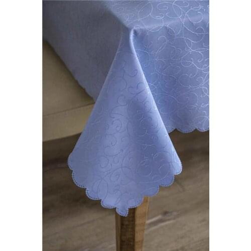 Scrub 160*220 table cloth 12 personality Blue Print 420020912