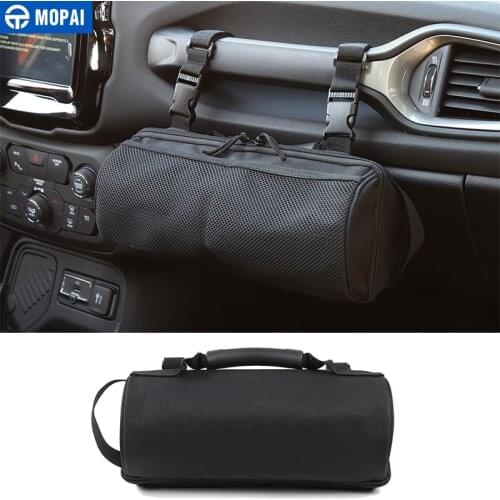 MOPAI Stowing Tidying Car Seat Copilot Handle Storage Bag Insulated Bag for Jeep Renegde 2015+ Multifunction Accessories