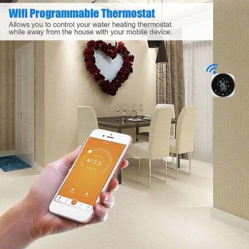 Tuya Smart Wifi Temperature Controller for Water/Electric Floor Heating/Water Gas Boiler Works with Alexa Google home