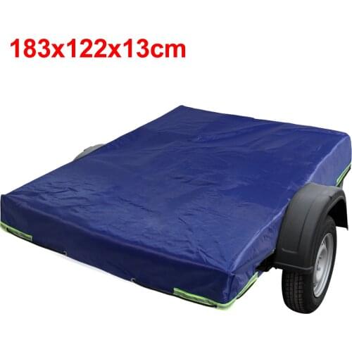 Waterproof Folding Trailer Cover Folding Camper Cover Oxford Cloth Windproof Sun Resistant For Van Caravan 72"x48"x5"