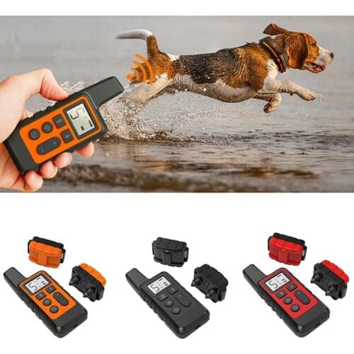 New 1PC Remote Control Electric Dog Training Collar Pet Remote Control Waterproof Rechargeable Pet Dog Bark Collar