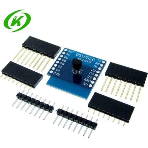 10pcs/lot DS18B20 Temperature Sensor Shield Wemos D1 Mini D1 Mini Pro ESP NodeMCU