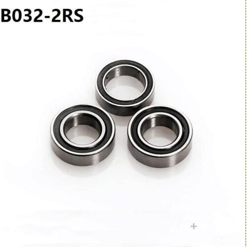 100pcs/lot B032RS B032 2RS RS B032-2RS 10x16x5mm Rubber Sealed Deep Groove Ball Bearing 10*16*5mm