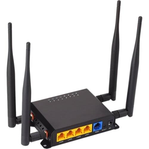 4G LTE Modem WiFi Router With SIM Card Slot Access Point 128MB Openwrt Car/Bus GSM 4G LTE USB Router Wireless Repeater WE826-T2