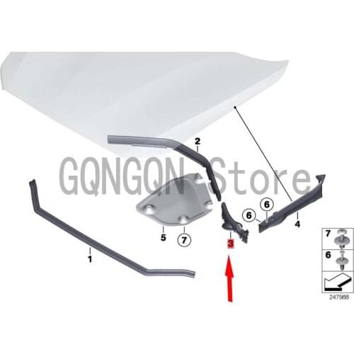 CAR seal Front cover left bm wF20 116D F20 116D ED F20 M135I Engine timing case gasket Timing cover gasket