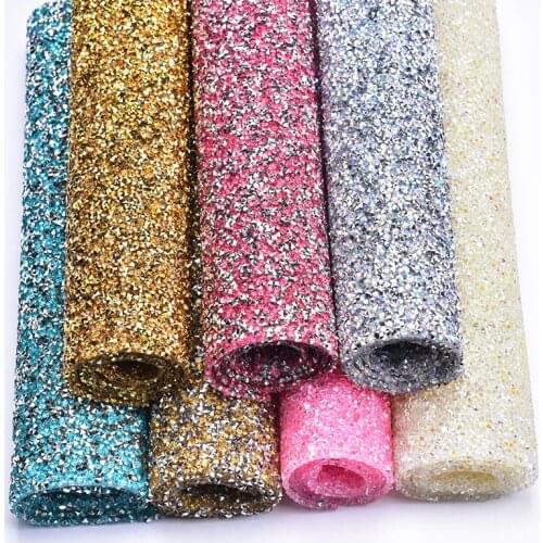 Free Shipping Shiny Rhinestone Self Adhesive Sheet Hot Fix Pointed Crystal Mesh Applique Sticker for Wedding Garment Decoration