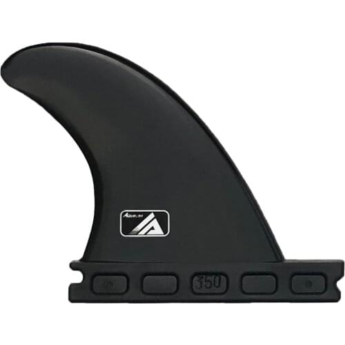 Black Plastic Future 350 Surfboard Twin Fin Surf Fins For Surfing