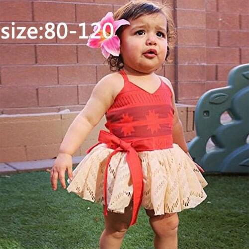 Childrens clothing Europe and the United States Christmas costume Ocean Romance princess dress moana childrens girls kids