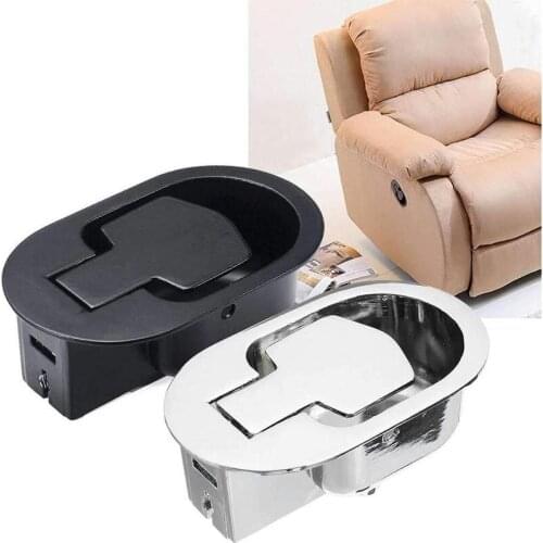 Couch Recliner Pull Handle Recliner Chair Sofa Settee Release Lever Plastic Release Lever Black Cabinet Pulls Replacement Part
