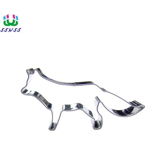 Snow Wolf Shape Cake Decorating Fondant Cutters Tools,Cookie Biscuit Baking Molds,Direct Selling