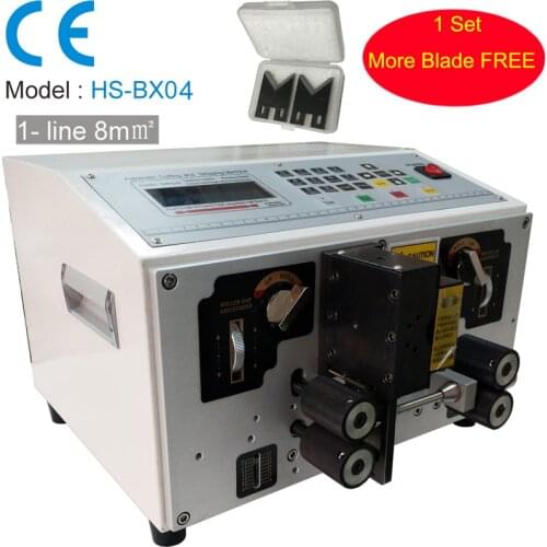 Computer Wire Cutting and Stripping Machine High Speed Automatic Cable Wire Cutting and Peeling Machine from 0.1 to 8mm2