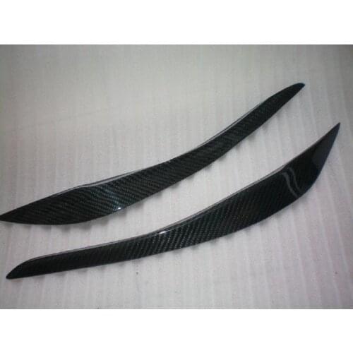 Carbon Fiber Headlight Eyelids Eyebrows for 1999-2002 Nissan Silvia 200SX S15