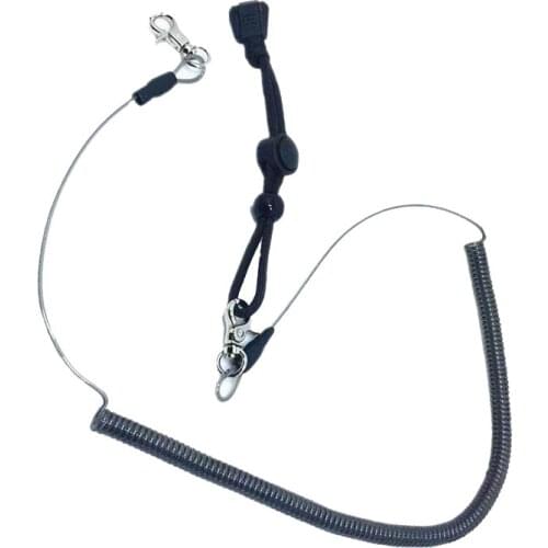 New Fishing Lanyards Boating Ropes Outdoor Retention Bungee Rope Fishing Tools Kayaking Accessories with Camping Secure Buckle