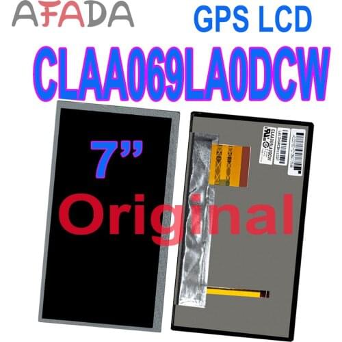 Original 6.9" inch lcd screen car dvd gps display panel Module CLAA069LA0DCW LCD Display screen 800X480 RGB