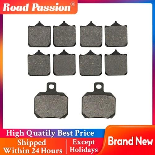 Road Passion Motorcycle Front and Rear Brake Pads For Benelli BJ600 BJ600GS BN600 BN600I TNT600 FA322 FA266