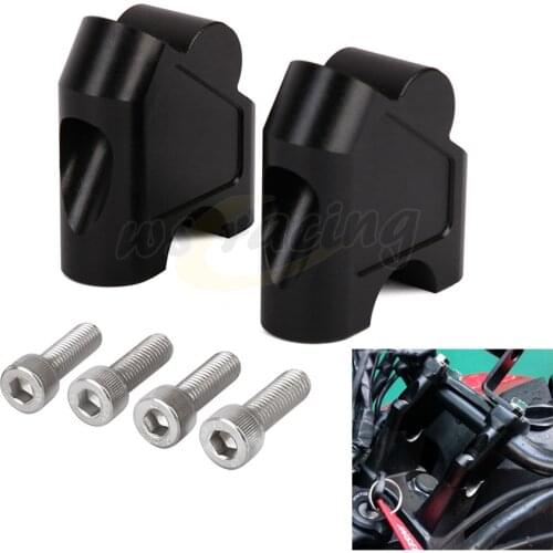 Motorcycle HandleBar Riser Handle Bar Mount Clamp Adapter For Suzuki GSF1250S 07-16 SV650 16-18 SV1000 DL250 V-STROM GW250 S F
