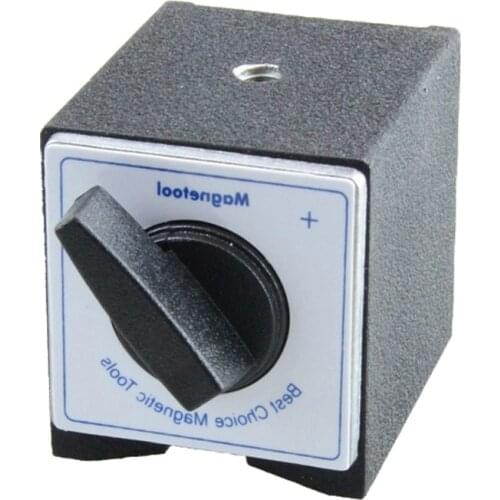 NHF M5 Screw Hole Mini Type 30kg Holding Force Switch On Off Dial Indicator Gauge Stand Holder Magnetic Base Shaft Support