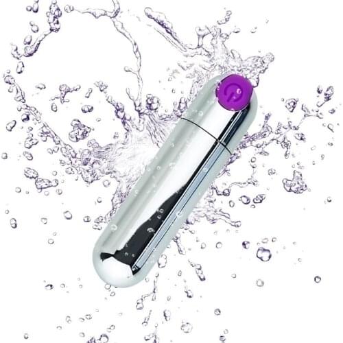 Rechargeable Mini Bullet Vibrator G Spot Stimulator Clitoral Sex Toys for Women/Beginners USB Charge 10 Speed Strong Vibration