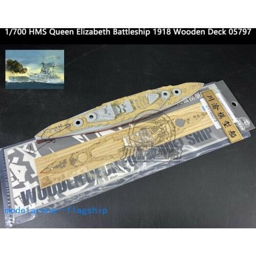 Details about Trumpeter 1/700 HMS Queen Elizabeth Battleship 1918 Wooden Deck 05797