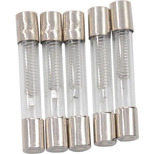 5pcs 5KV Special Microwave Oven Fuse 6*40mm 0.6 0.65 0.7 0.75 0.8 0.85 0.9 A Glass Tube Fuse 700MA 6x40mm High-Pressure Fuse