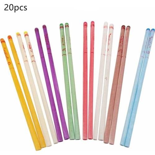 Straight Ear Candle Stick Beeswax With Earplugs Ear Health Care Aroma Aromatherapy Ear Therapy Ear Candle Stick Random Color